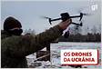 Rússia lança maior ataque com drones contra a Ucrânia, diz Força
